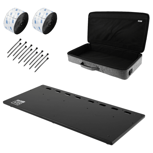 Gator Vertex Tour Compact Pedalboard with Gig Bag | 27" x 13"