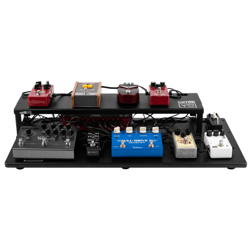  Gator Vertex Tour Compact Pedalboard with Gig Bag and Riser | 23" x 13"