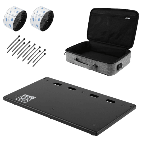   Gator Vertex Travel Lite Pedalboard with Gig Bag | 17" x 10"