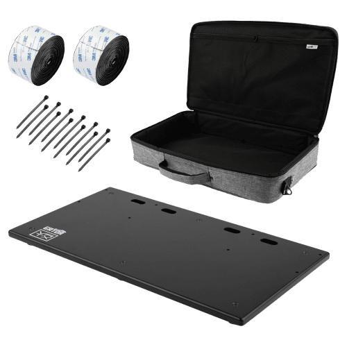 Gator Vertex Tour Compact Pedalboard with Gig Bag | 23" x 13"