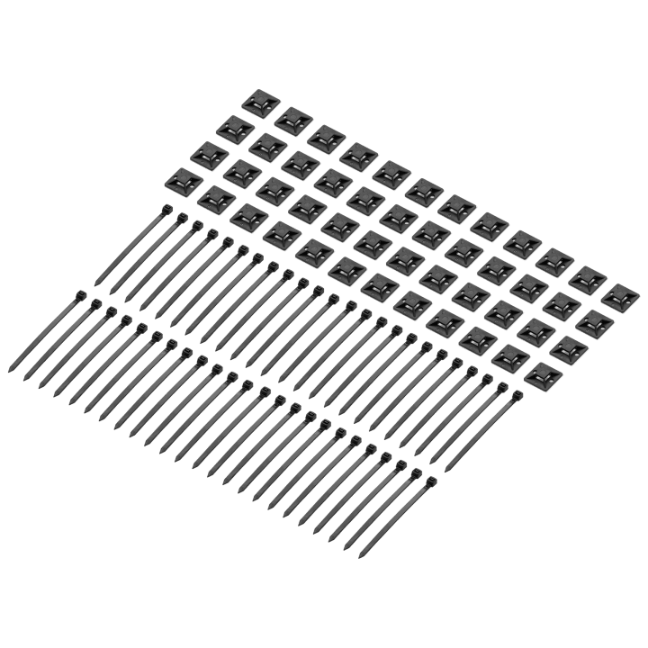 Gator Vertex Cable Tie and Cable Tie Holder 48-Pack