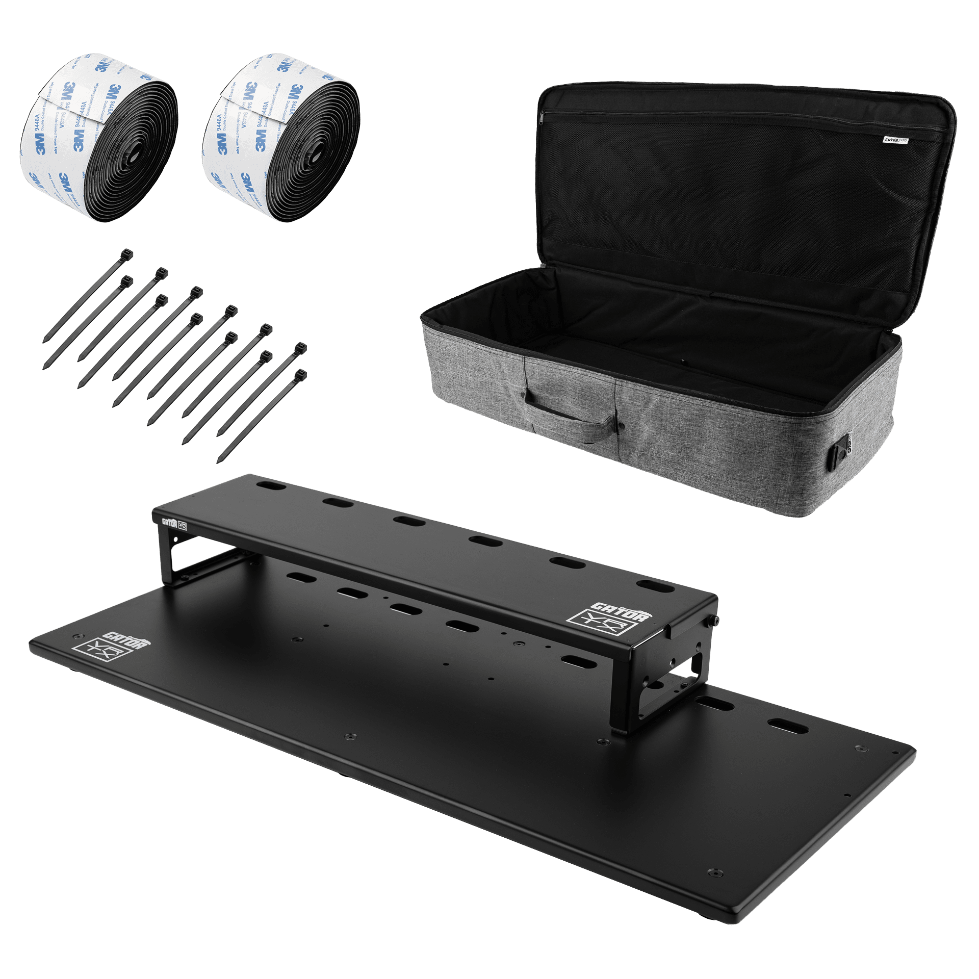 Gator Vertex Tour Elite Pedalboard with Gig Bag and Riser